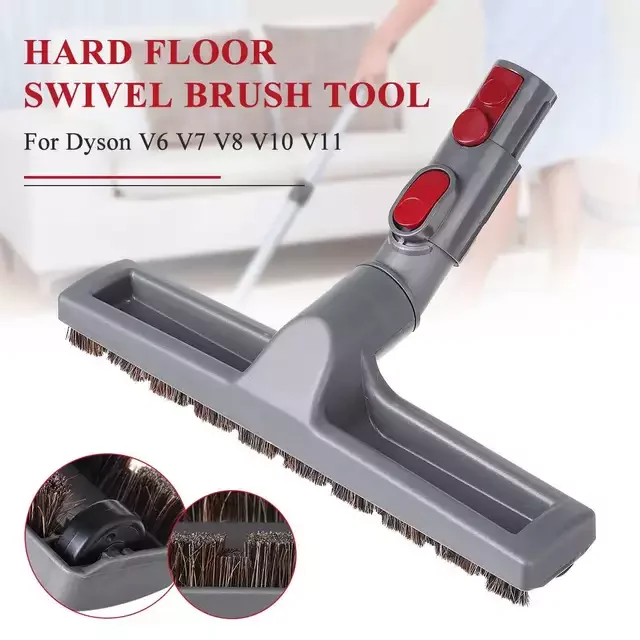 

Cleaner Floor Brush for Dyson V6 V7 V8 V10 V11 Portable Vacuum Cleaner Floor Carpet Brush Head Cleaning Tools Accessories