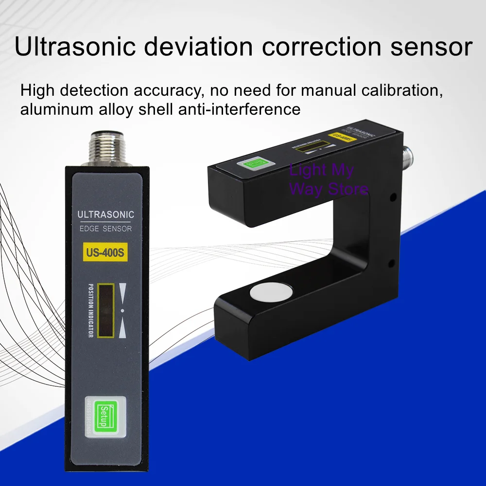 US-400S Ultrasonic Correction Sensor Correction Sensor Analog Quantity Ultrasonic Correction Electric Eye enlarge
