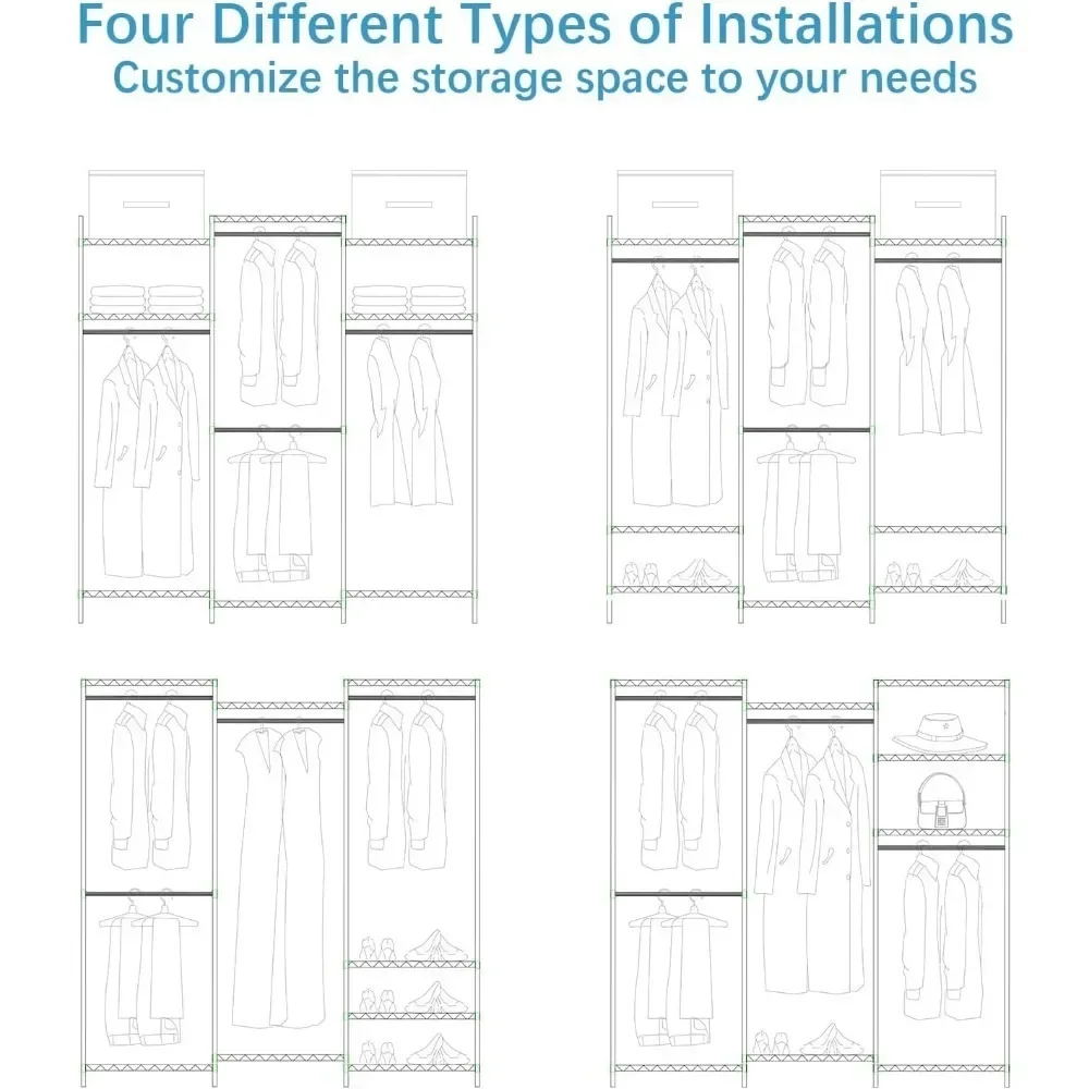 Отдельно стоящая искусственная планшетофон с 8 регулируемыми полками 68 9 дюйма Д x