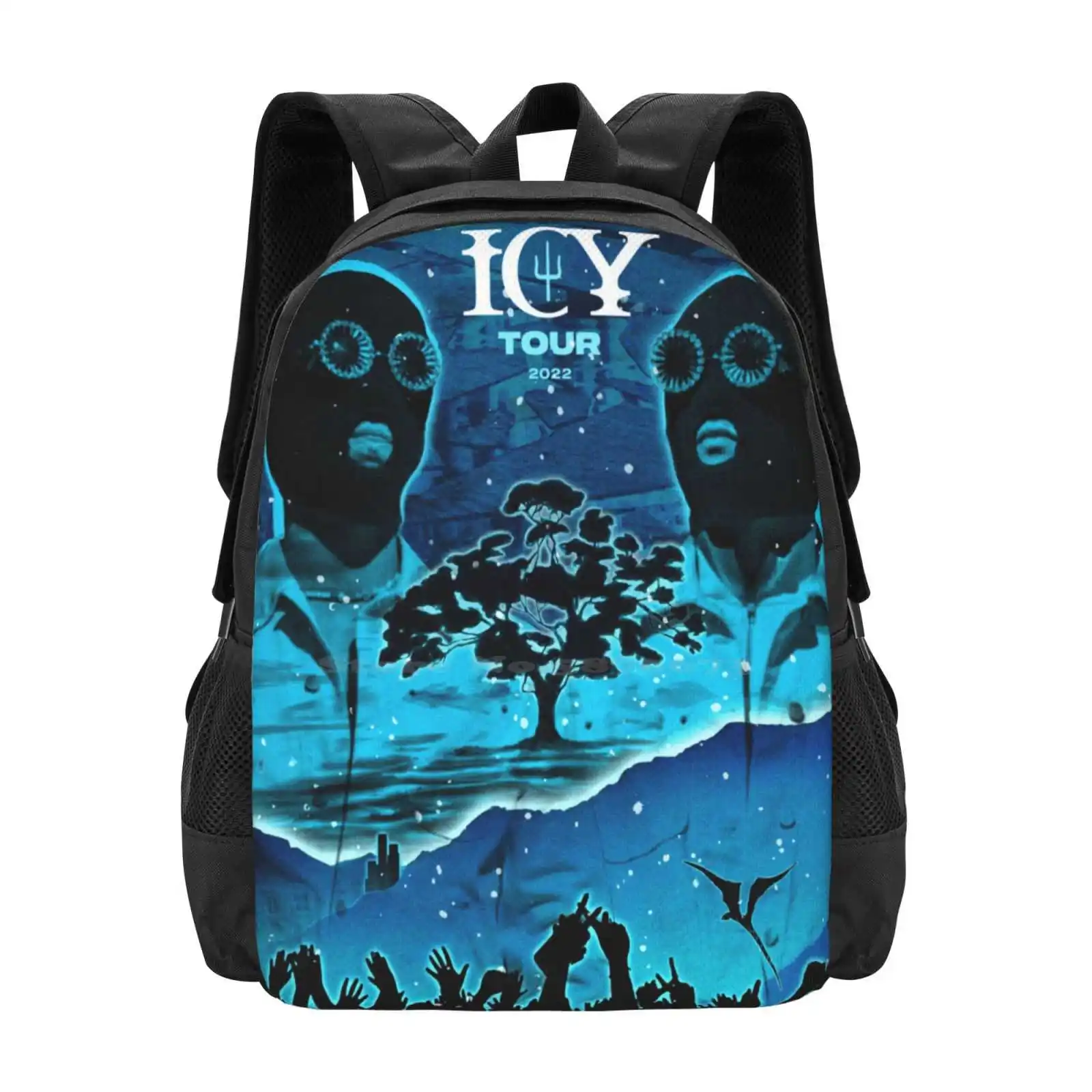 

The Icy Tour 2022 Hot Sale Backpack Fashion Bags Band Tour Flower Handsome Popular Modern Retro Musicals Alternative Portrait