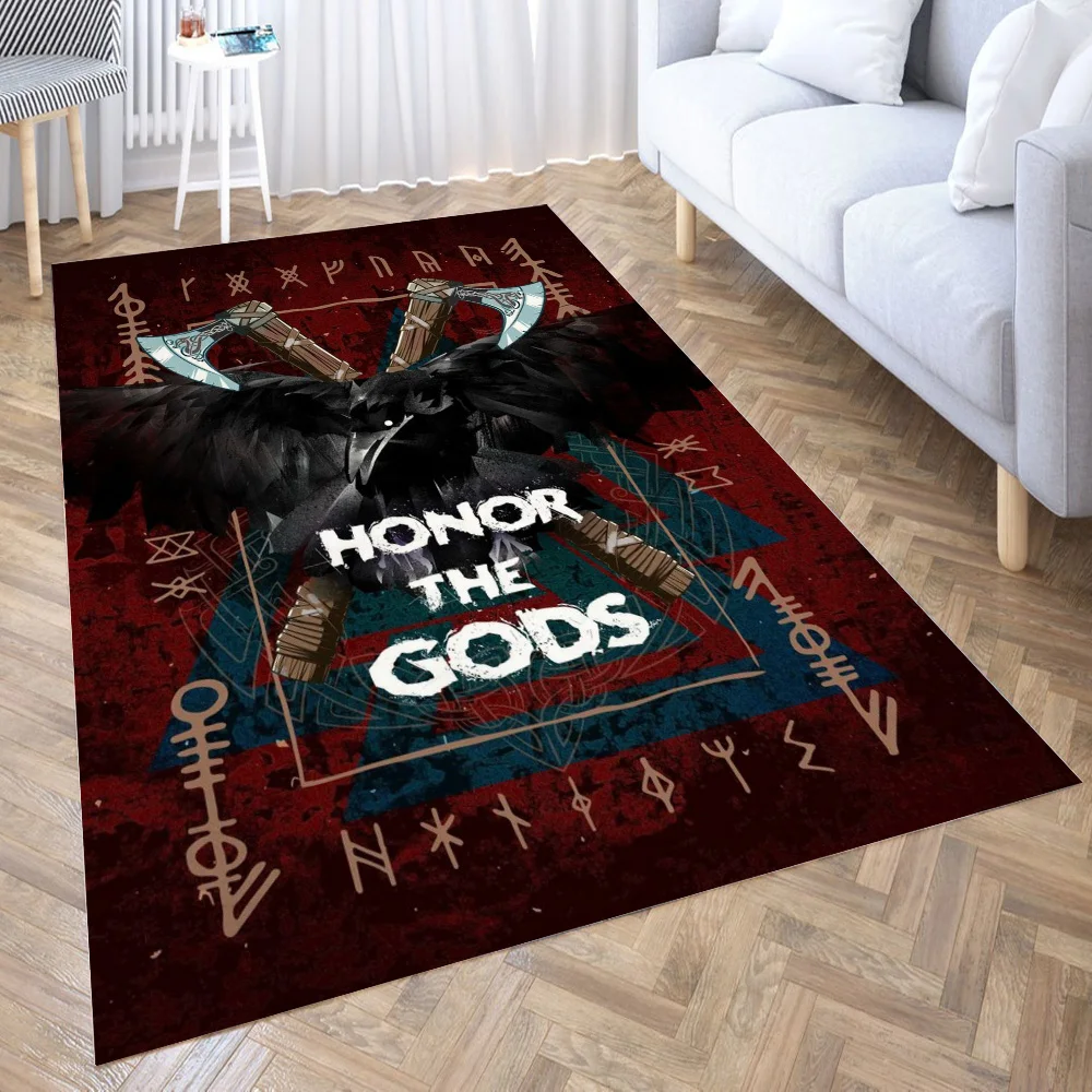 

Honor the gods Rug Floor Mats Carpet for Living Room Doormat Plush Non-slip Chair Mat Bathroom Carpet Carpet In The Bedroom