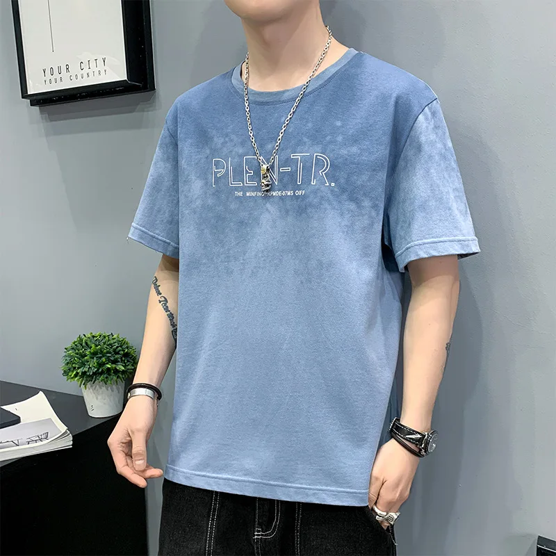 

2023HOT 2021 cotton men's short-sleeved summer thin T-shirt