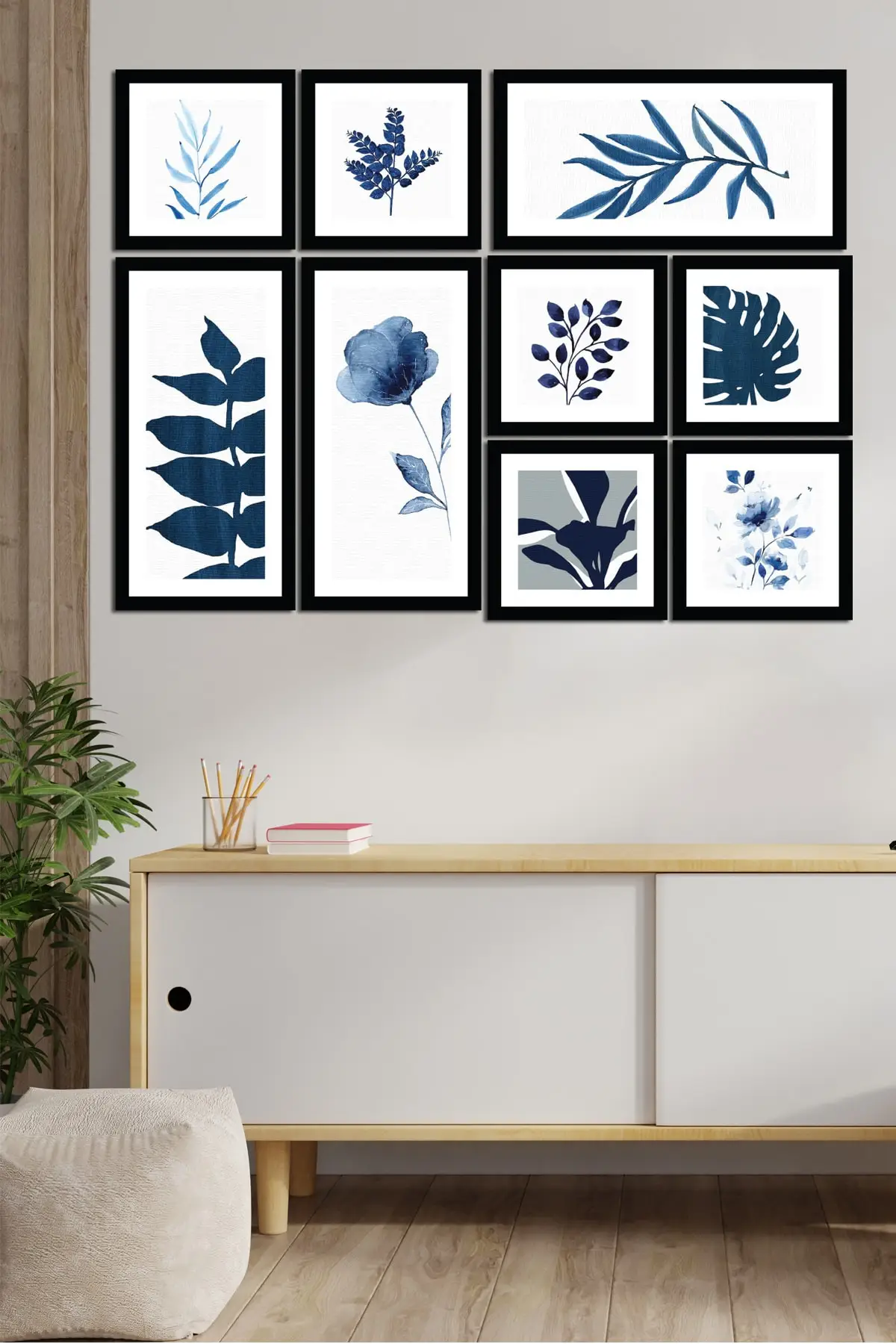 

Современный стол из 9 предметов МДФ