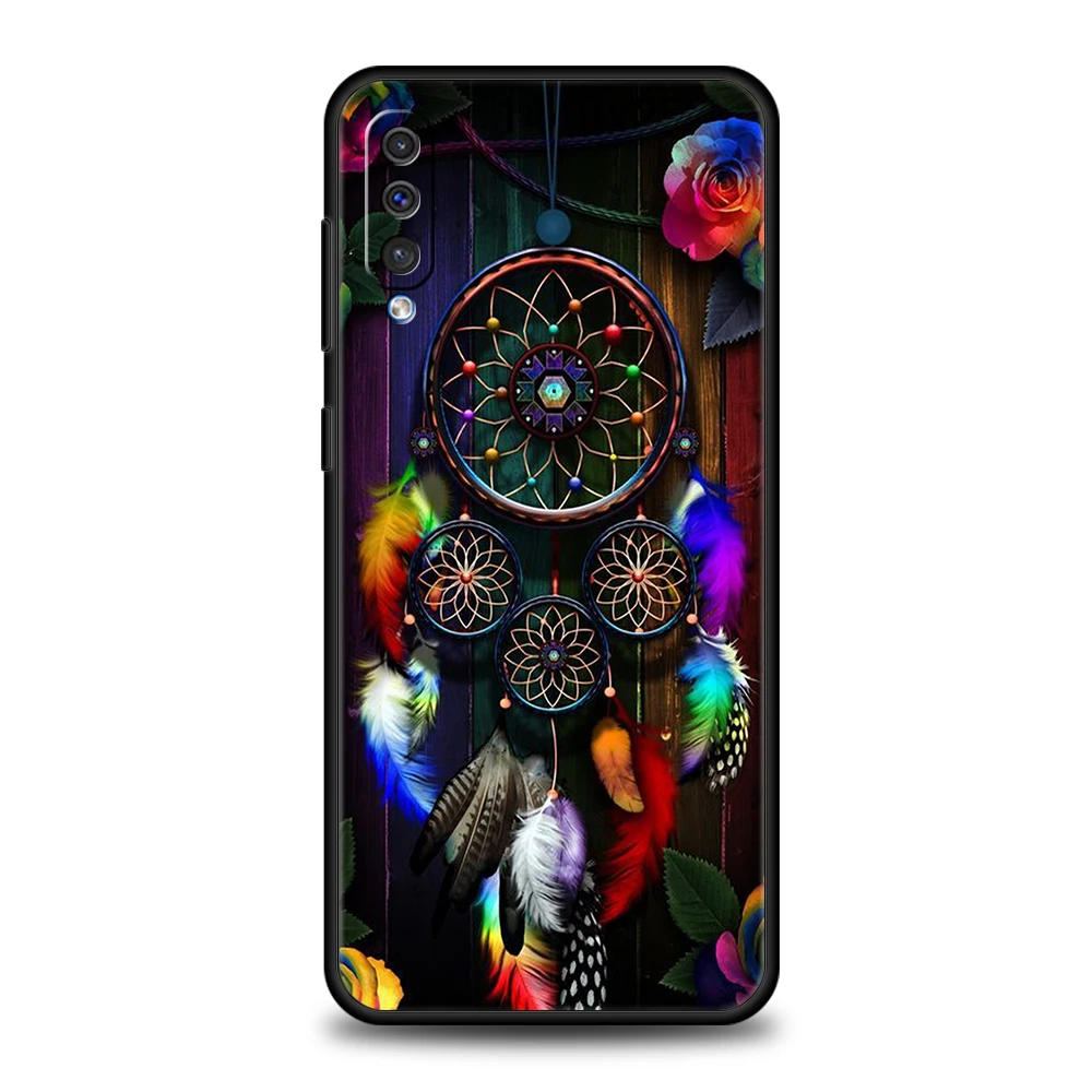 Фото Чехол для телефона Mandala Dreamcatcher для Samsung Galaxy A54 A42 A34 A24 A22 A16 A14 A12 A02 A03 A70 A50 A40 A30 A20 5G Soft TPU Shell №4