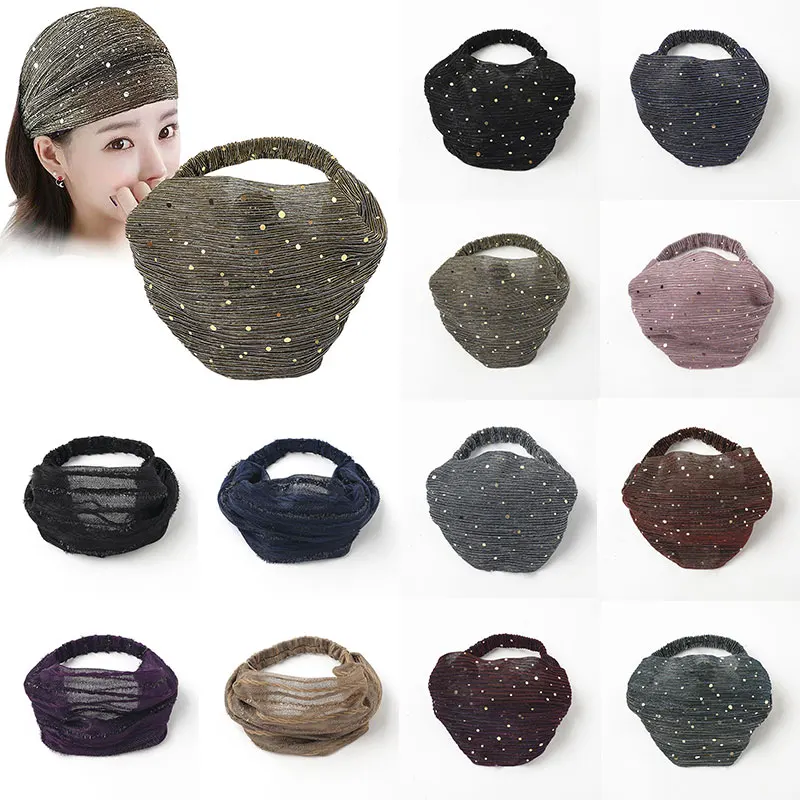 

Retro Hair Band Autumn Winter Twist Headwear Wide-brimmed Weave Headdress Women's Hair Accessories Bow Knitted Hairband Turbans