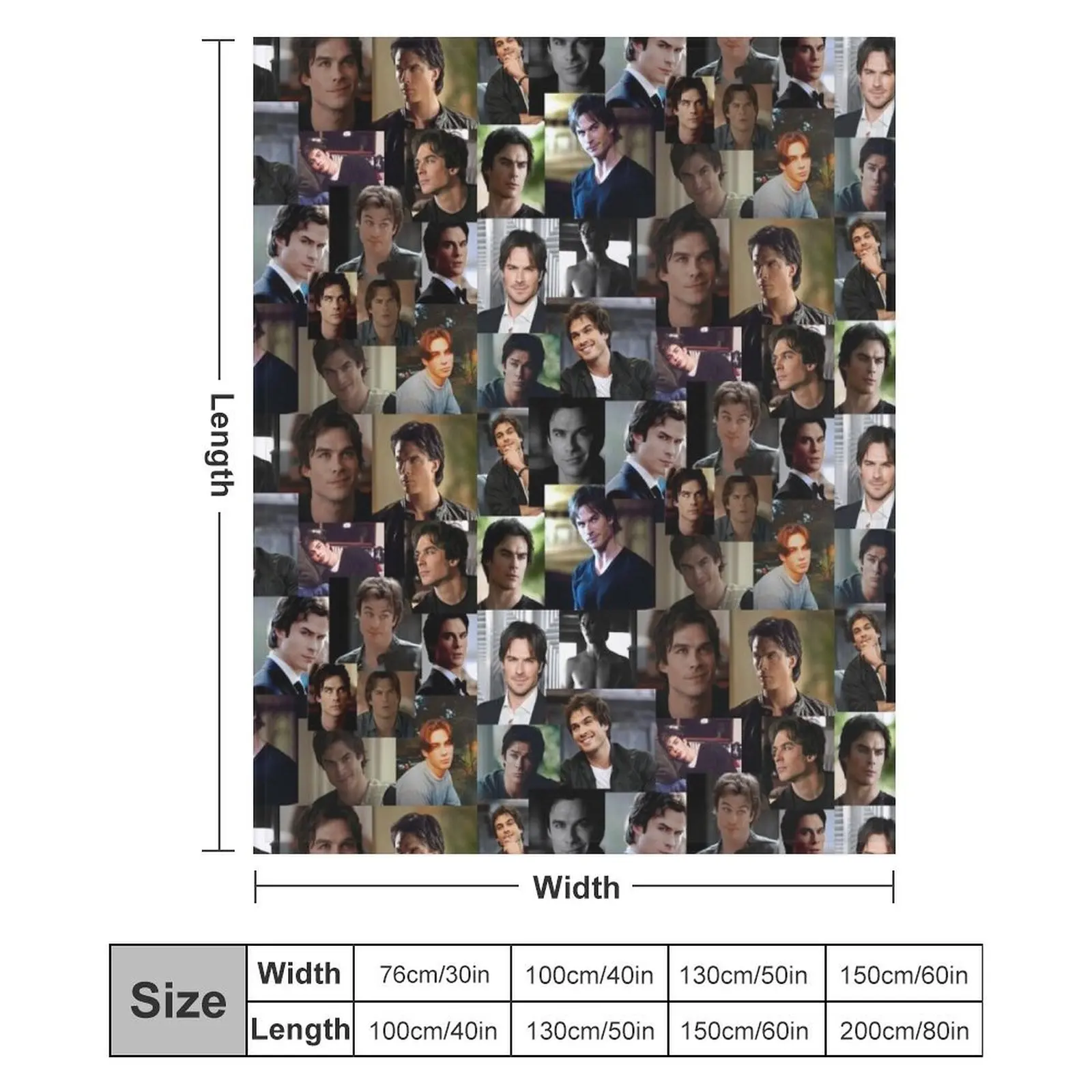 Одеяло ian somerhalder для кемпинга манга туристические одеяла