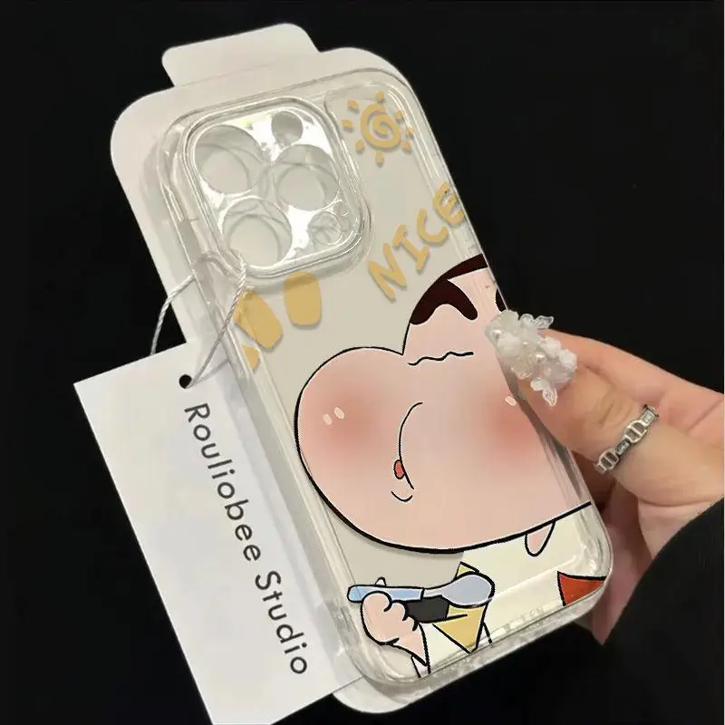 Case For Huawei Honor 90 Lite X8B X9A X9B X7B 20 P30 Pro Nova 3i 5T 7i 6SE 7SE 9SE Y9 2019 Prime cover Crayons shin-chans Funda