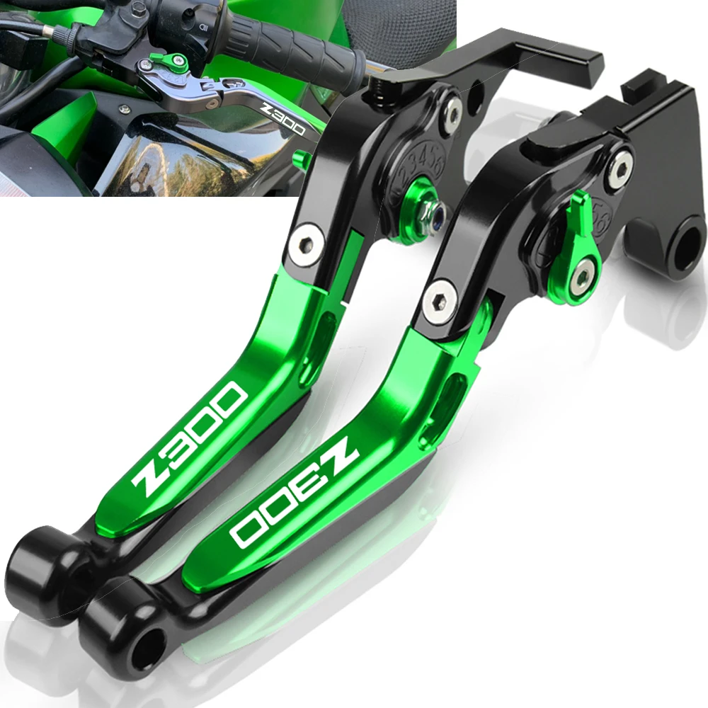

For Kawasaki Z300 2008 2009 2010 2011 2012 2013 2014 2015 2016 2017 2018 2019 Motorcycle Brake Clutch Levers Z300 Adapter