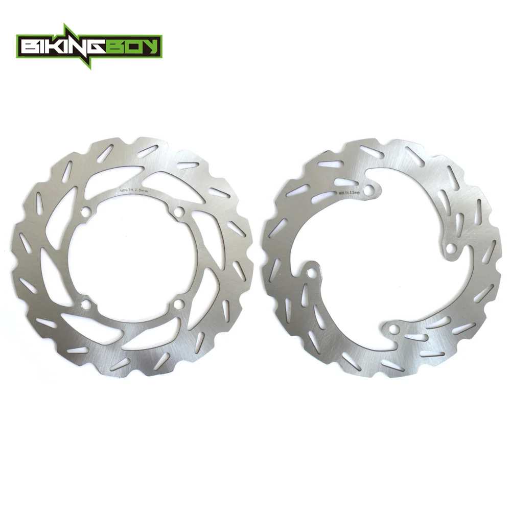 Фото Тормозные диски (роторы) передние и задние для BIKINGBOY RMZ 250 07-26, 08-21, 22-24, RM-Z 450 05-26, RMX 450 Z 10-19 №2