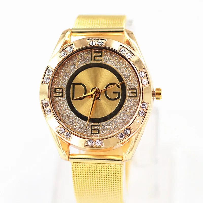 Reloj mujer 2020 New DQG Famous Brand Casual Quartz Watch women Gold Silver Full Steel Luxury women watches Zegarek enlarge