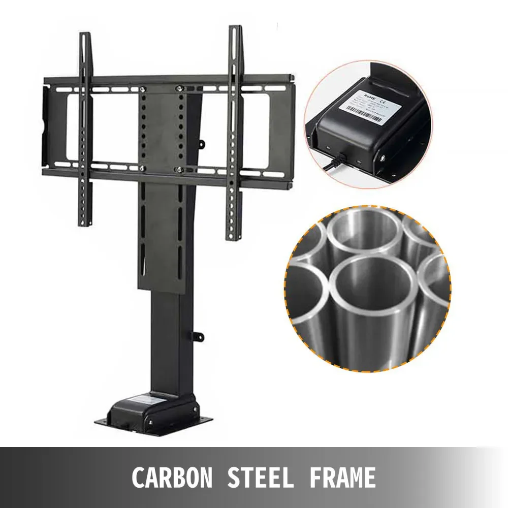 DIY 12 В откидная уличная подставка для телевизора скрытый моторизованный механизм