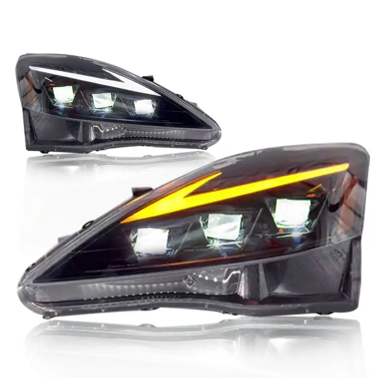 

Auto Parts Modified Car Headlamp Led Headlight For Lexus IS250/IS300 With Daytime running lightsLED