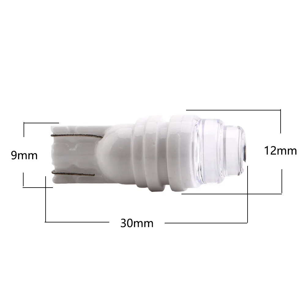 500X 24V 12V W5W T10 2835 3SMD фотокерамические линзы для торта флэш-лампы 194 168 боковой