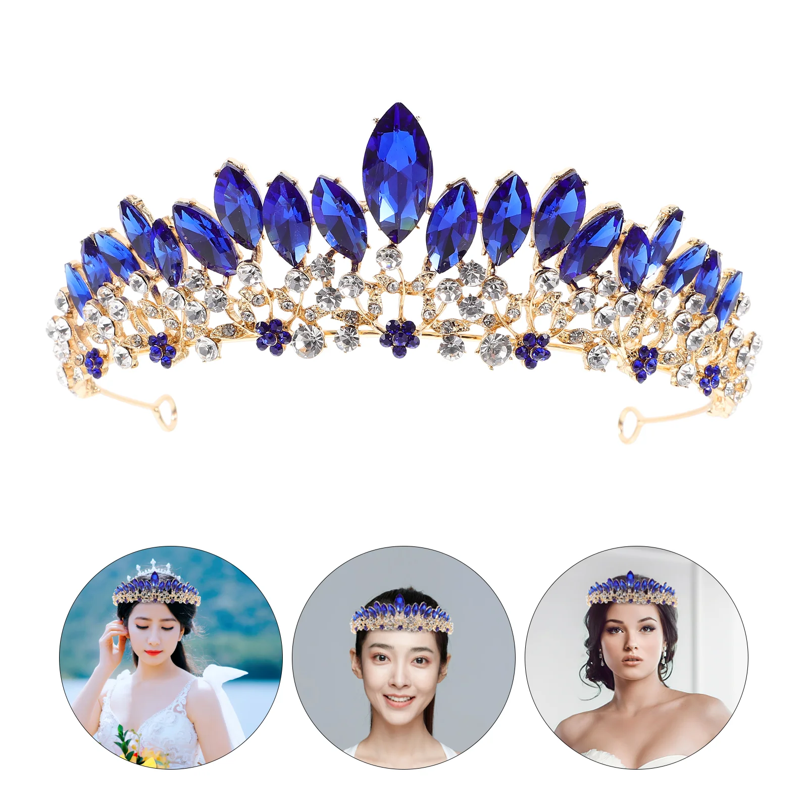 

Wedding Hair Accessories Birthday Crown Women Fairy Crowns Bride Headgear Metal Bachelorette Gifts Bridesmaids