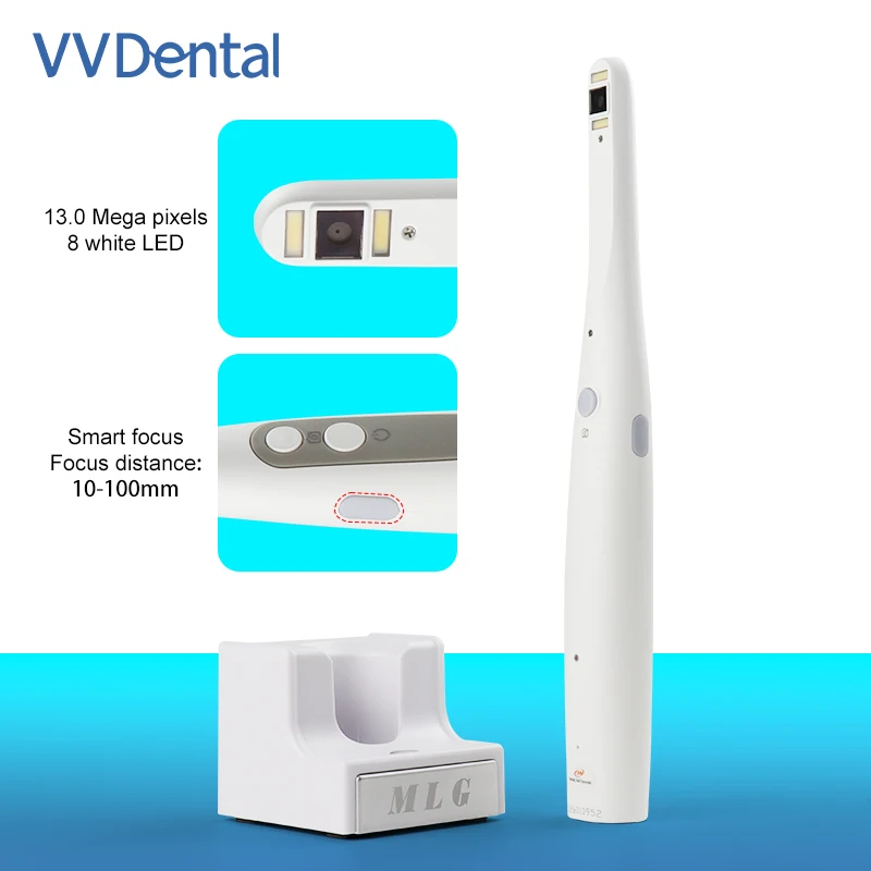 Фото Беспроводная стоматологическая камера VV Dendal MLG CF-680 (2-е поколение): портативная система стоматологической визуализации с интеллектуальным фокусом, 13,0 Мп, FS №2