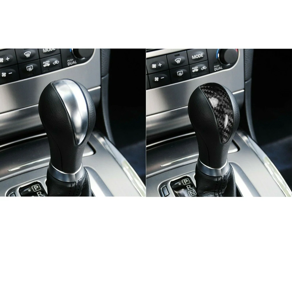 

Universal Carbon Fiber Gear Shift Knob Cover For Infiniti G35 G37 G25 Q40 FX35 FX37 FX50 QX70 QX56 EX35 EX37 EX25 QX50 2011-2015