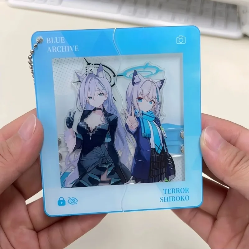 Фото Акриловый брелок Game Kei Alice Sunaookami Shiroko для косплея, аксессуар для ролевых игр, подвеска для сумки, унисекс №2