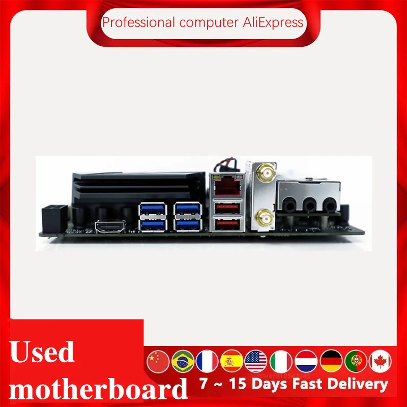 Б/у материнская плата X470i для ASUS ROG STRIX игровая разъем AM4 AMD X470 оригинальная