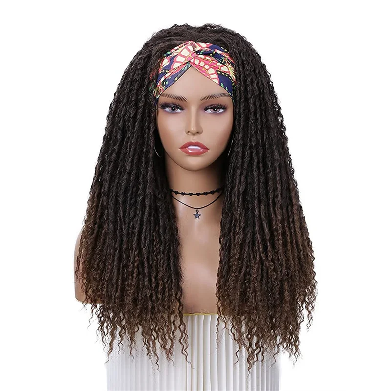 

Плетеный женский длинный парик с искусственными волосами