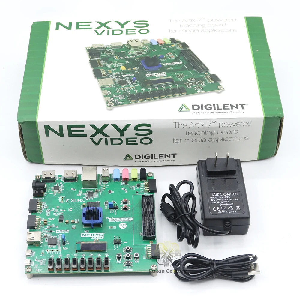 Фото Плата для разработки Digilent Xilinx Nexys Video Artix-7 200T FPGA, 410-316, 33650 слэшей, 13 МБ BRAM, 740 DSP, 512 МБ DDR3, Оригинал №4