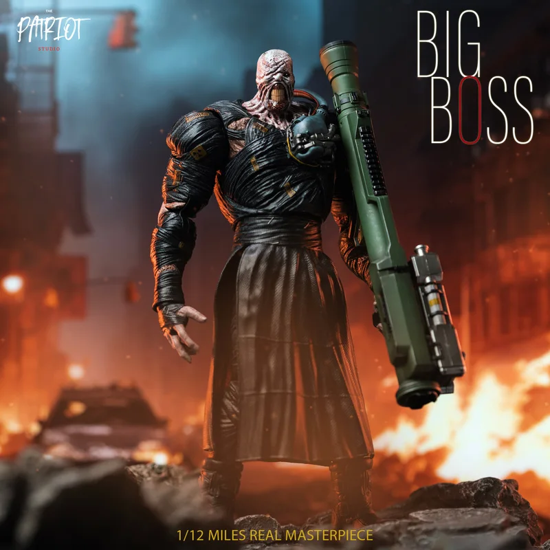 Фото Patrio t Studio масштаб 1/12, экшн-фигурка Super Boss, боевая кукла, горячая кровь, игра Villain Boss, 6 дюймов, экшн-фигурка, модель игрушки №3