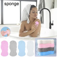 children bathing face scrub care showering sponge exfoliating dead skins removal reusable deep cleaning scrubber