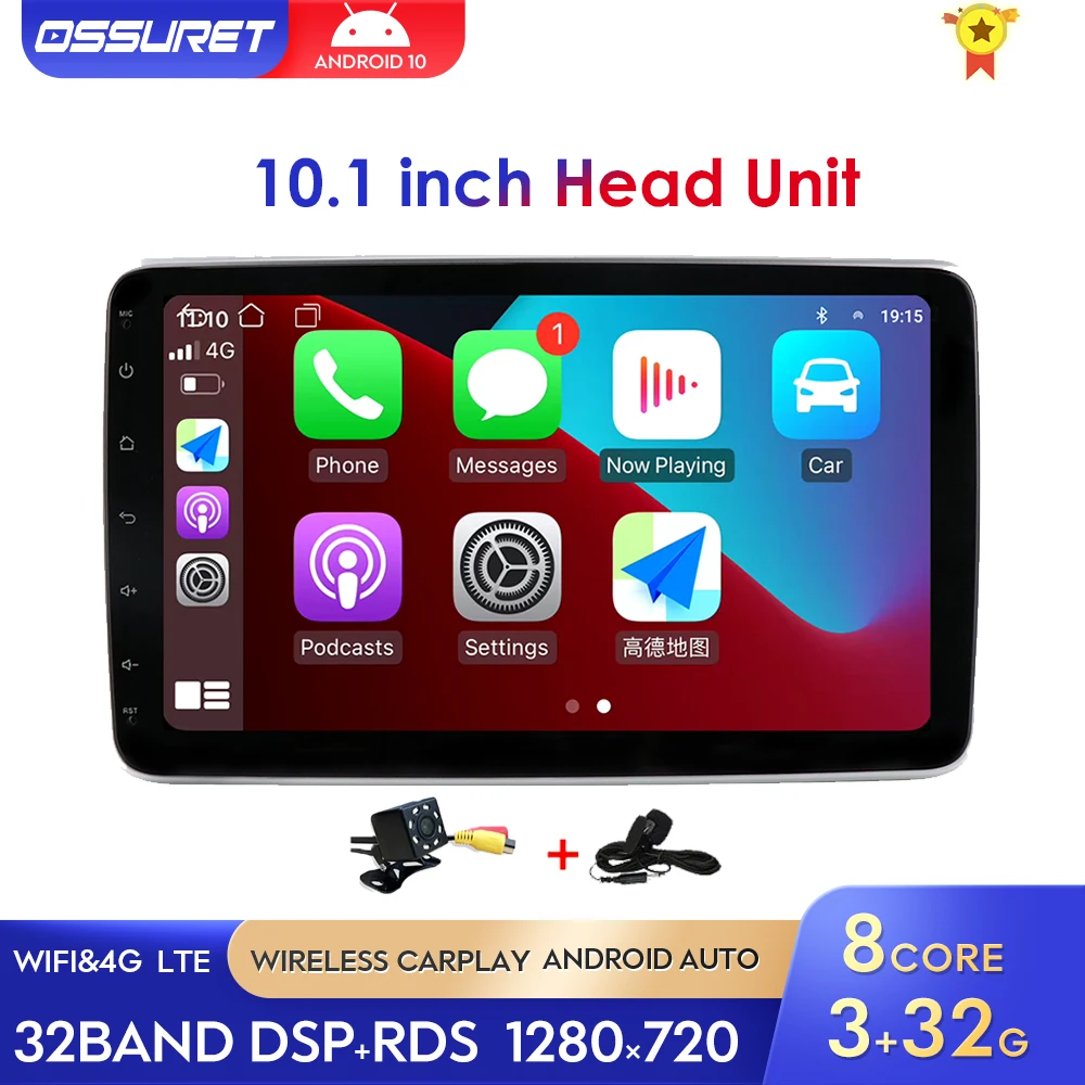 

Universal 1DIN 360° Rotatable Screen Car Stereo 네비게이션 Multimedia Auto Radio Audio GPS Navi Player WiFi BT SWC RDS 안드로이드 오토 무선연결