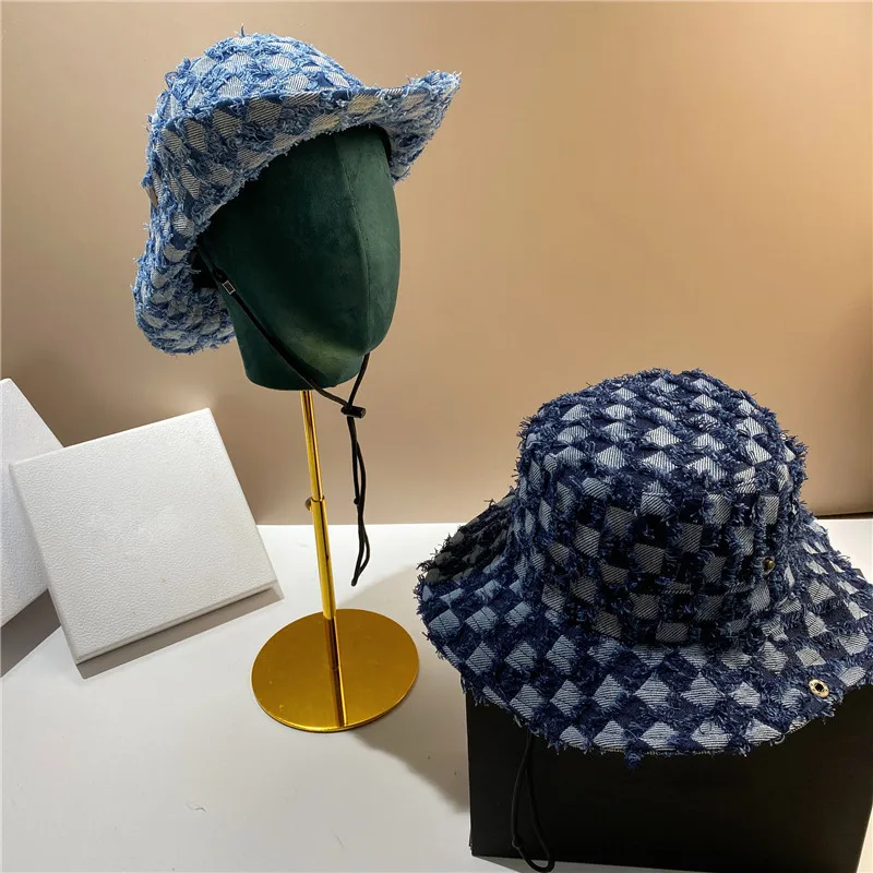 

202211-xx Прямая поставка, модная ковбойская шляпа с кисточками и решеткой в западном стиле, уличная женская панама для альпинизма, женская шляп...