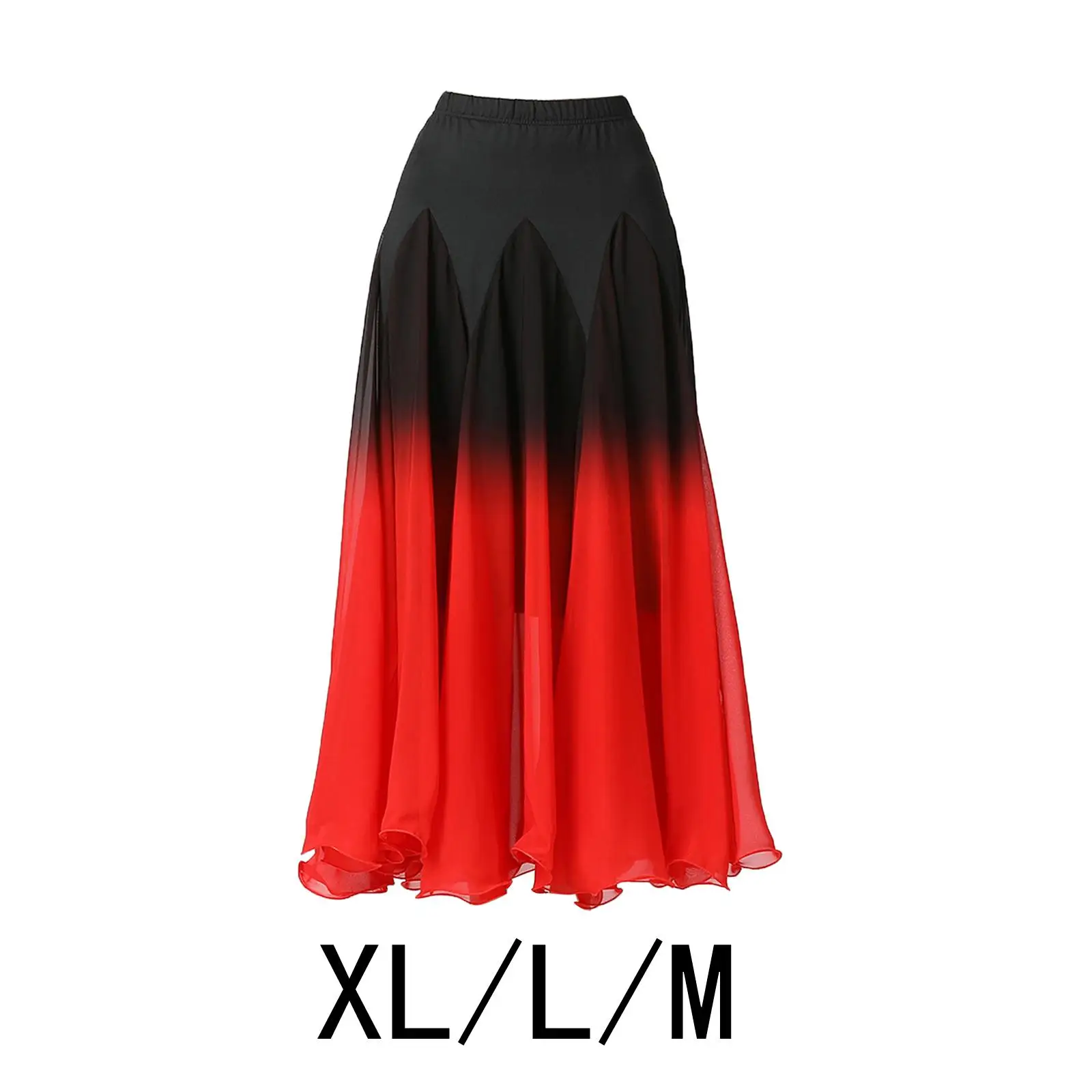 

Ballroom Dance Skirt Dancing Costume Stage Performance Dancewear Ladies Girl
