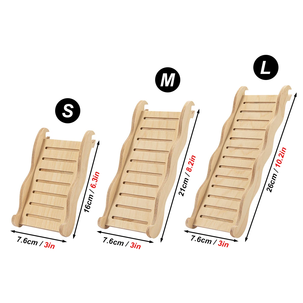 Деревянная лестница для хомяка