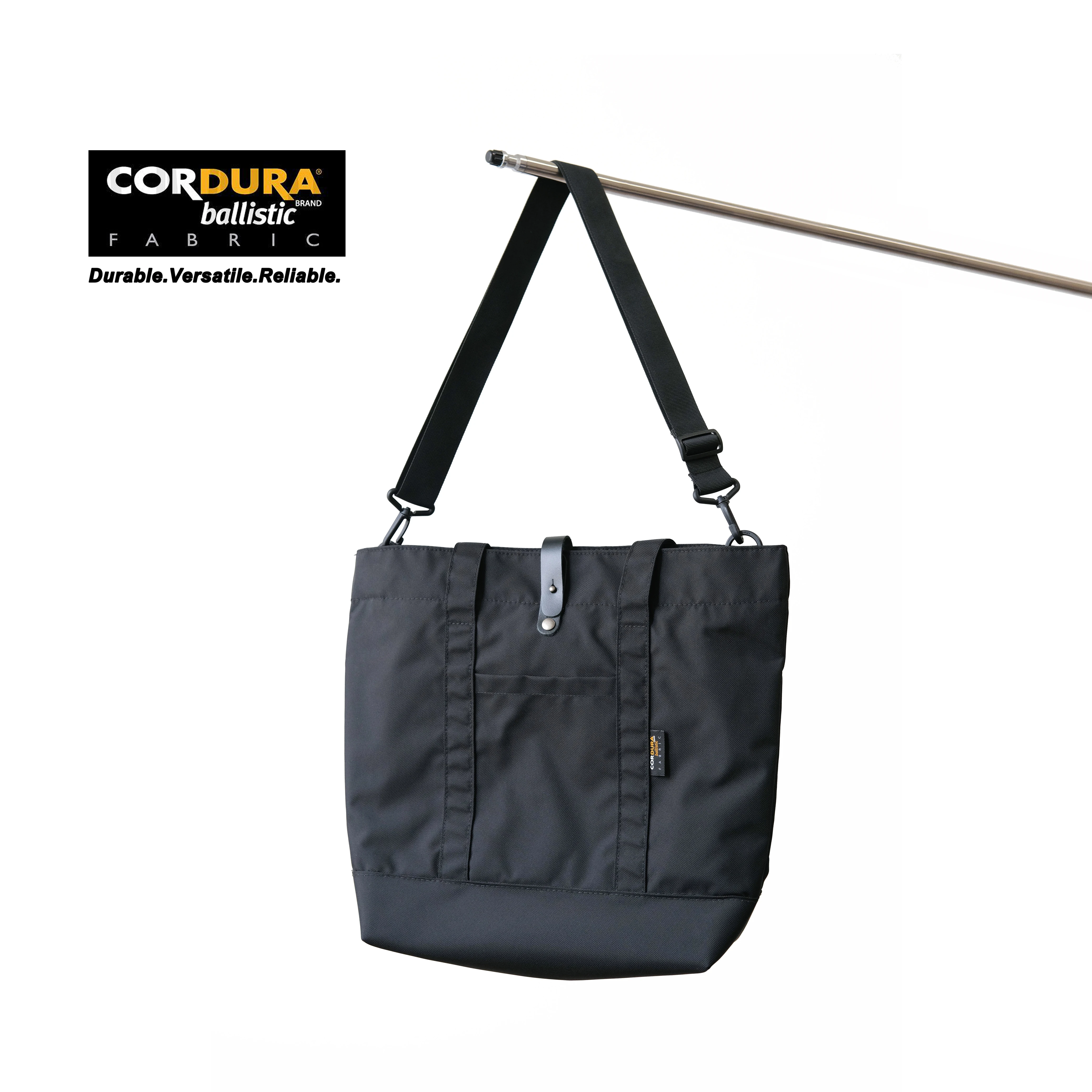 

Cordura Nylon Fabric Large Capacity Tote Bag Waterproof Urban Outdoor Crossbody Bag Casual Men Single Shoulder Bag Fashion Bag