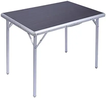 

Folding Table for Camping, Lightweight Portable Picnic Table with Collapsible Legs and Handle, Great for Outdoor Indoor, Gray 3f