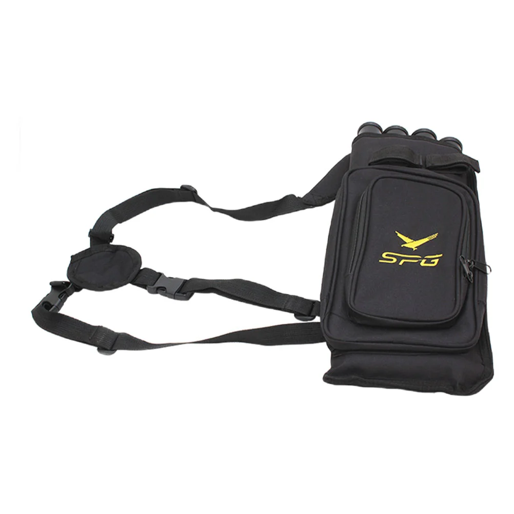 Professional Arrows Storage Bag Portable Arrow Quiver for Outdoor (Black)