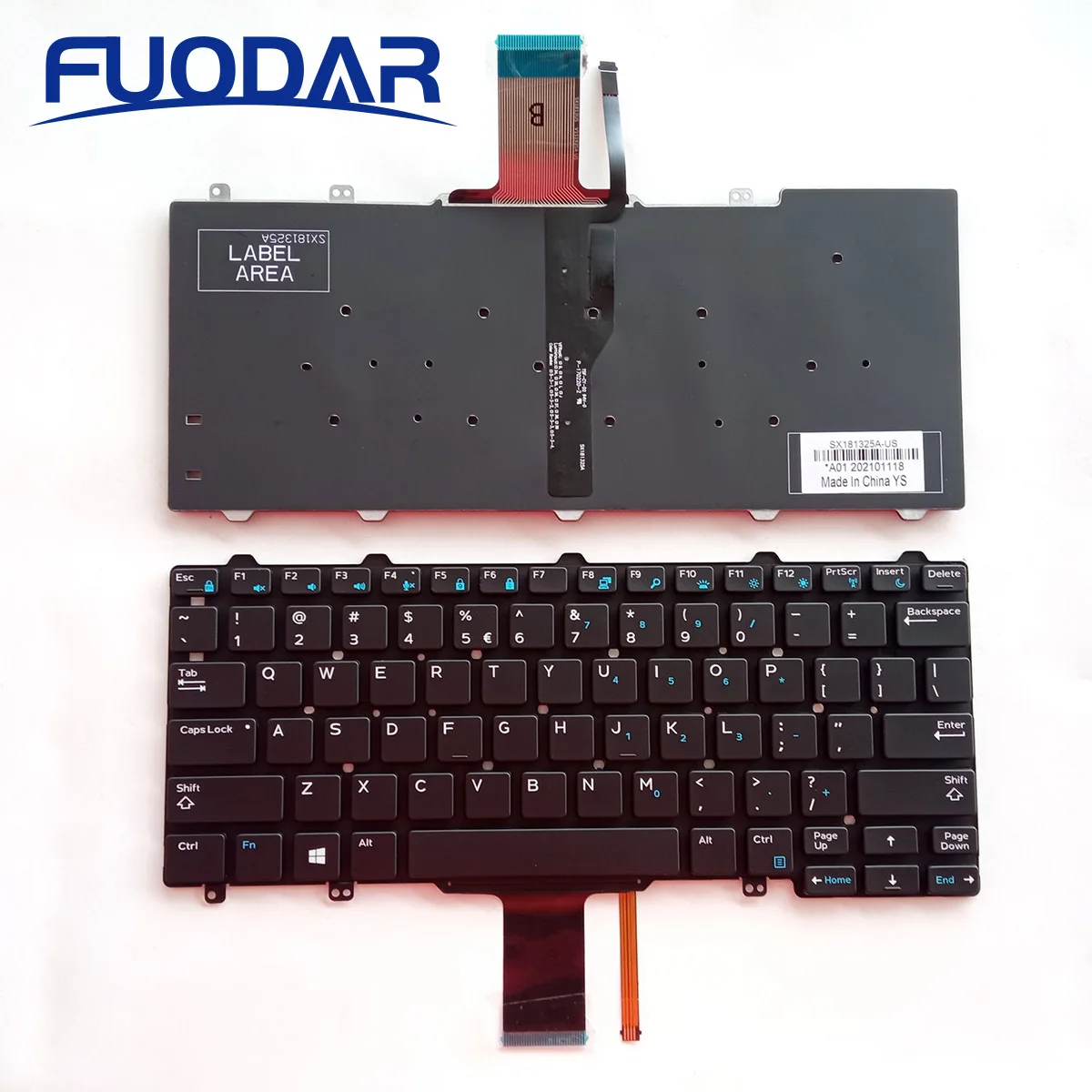 

US English Laptop Keyboard For DELL Latitude 7350 E7270 E7250 7270 E5250 E5270