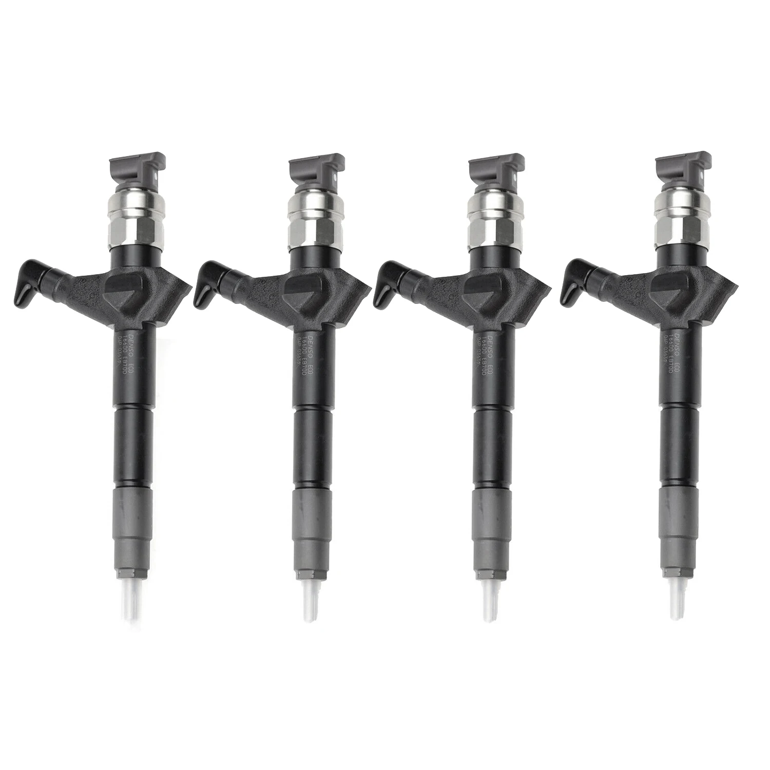 

4PCS New Diesel Fuel Injector for Nissan Navara D22 D40 & Pathfinder R50 2006 UP 2.5L YD25DDTI 095000-6250 16600-EB70A/D