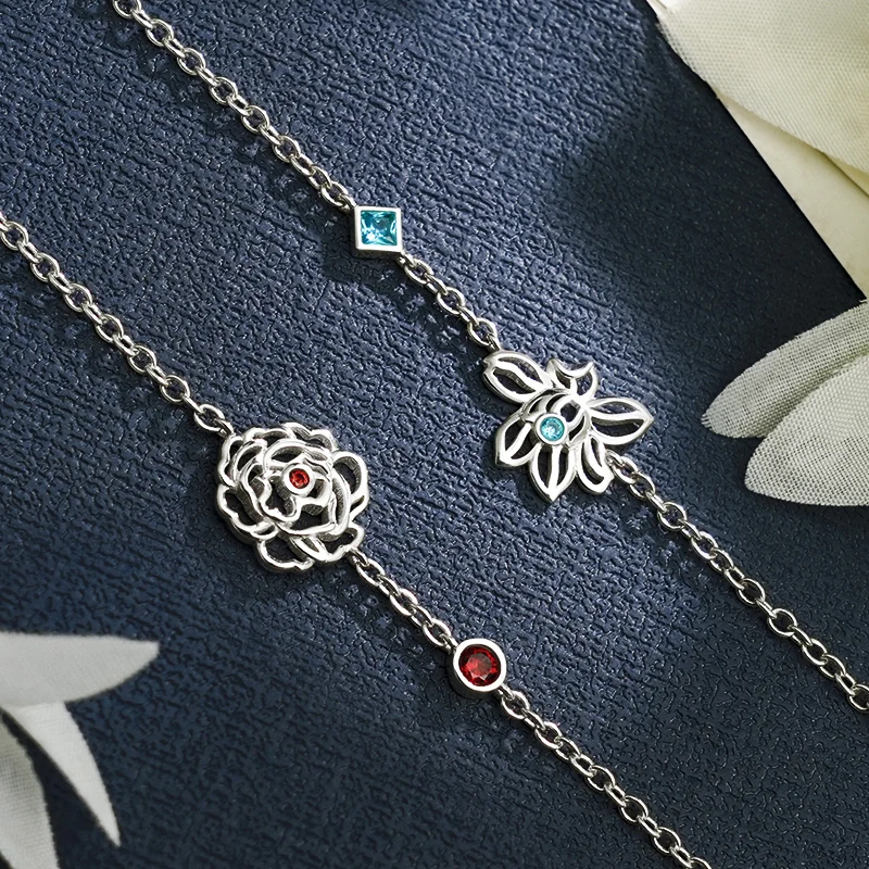 Серебряный Браслет Аниме Grandmaster of Demonic Culture WeiWuXian LanWangJi для косплея