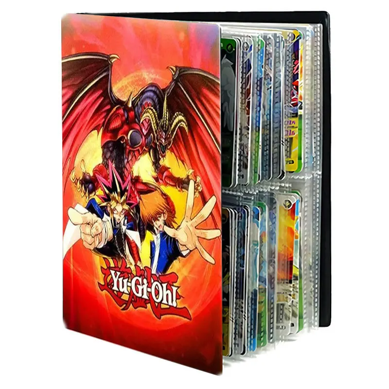 

240PCS Album Yugioh Card Holder Book Cartoon Anime Boys Playing Game Card Collectors Binder Folder Best Selling kids Toys Gift
