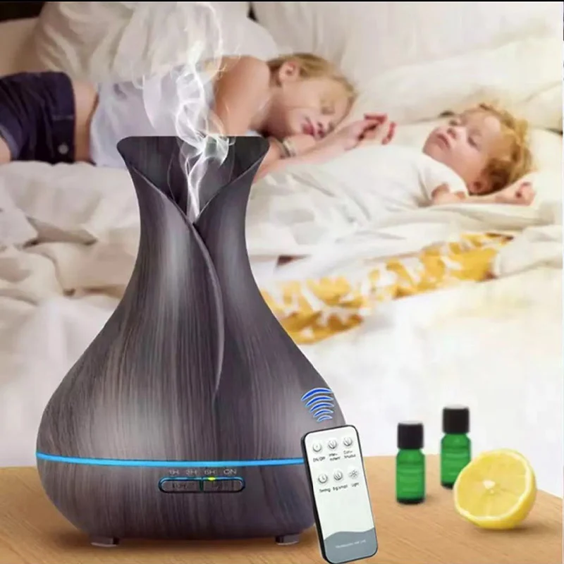 Ультразвуковой увлажнитель воздуха 550 мл аромадиффузор для эфирных масел с