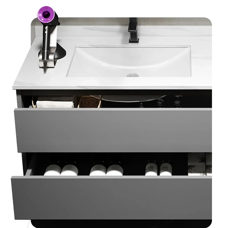 Мебель для ванной комнаты умное освещение зеркальный шкаф Lnclude смеситель