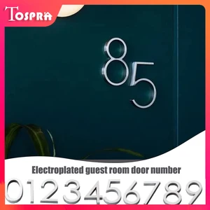 Номер комнатный 3D, 6 см