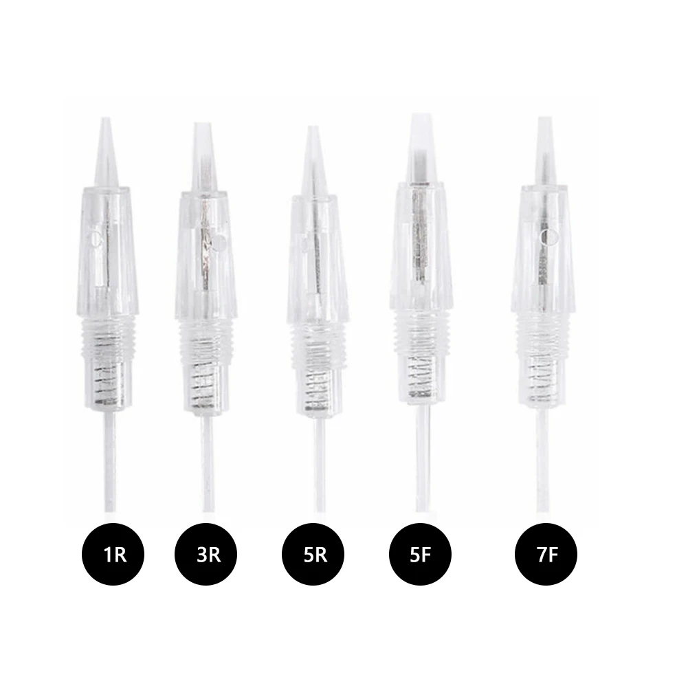 

10pcs Disposable Tattoo Needles Cartridges For Microblading Charmant Permanent Tattoo Machine Microneedling Cartridge Needles