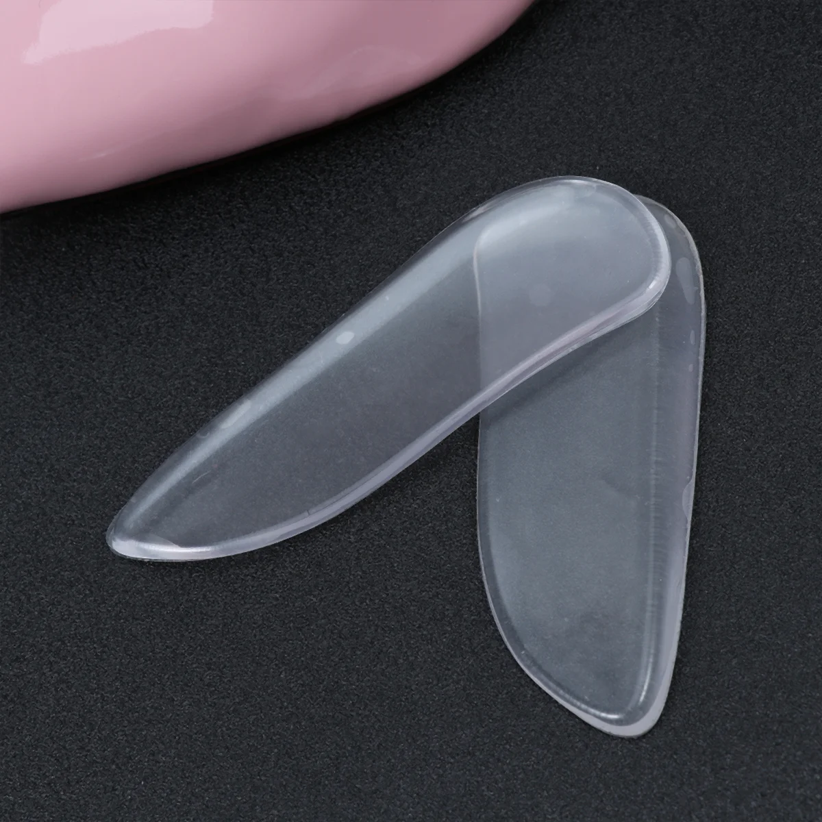 

Heel Wedge Silicone Insoles 2 Pairs/ X Type Leg Shoe Inserts Medial& Lateral Orthopedic Insoles Correction Insert Pad for Men