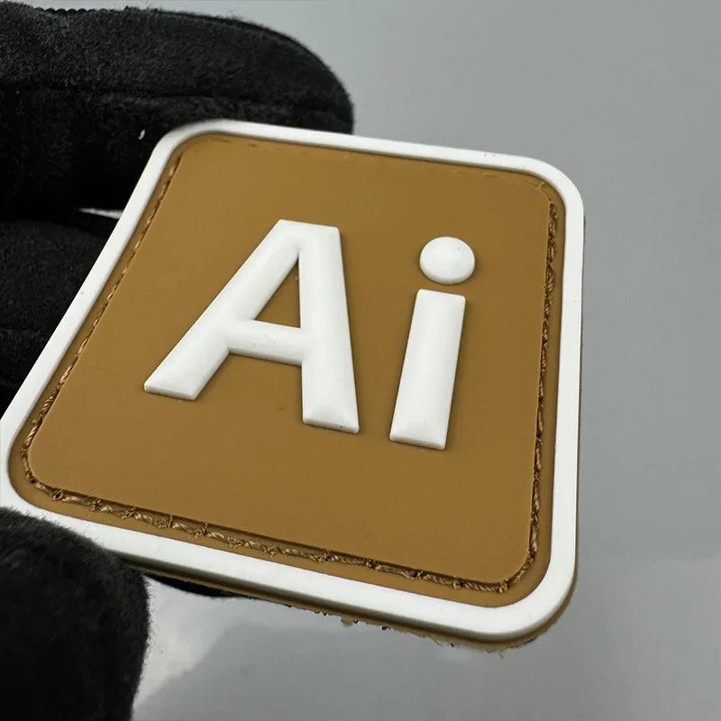 PS AI LR 3D нашивки на липучке из ПВХ для одежды открытом воздухе модный тактический