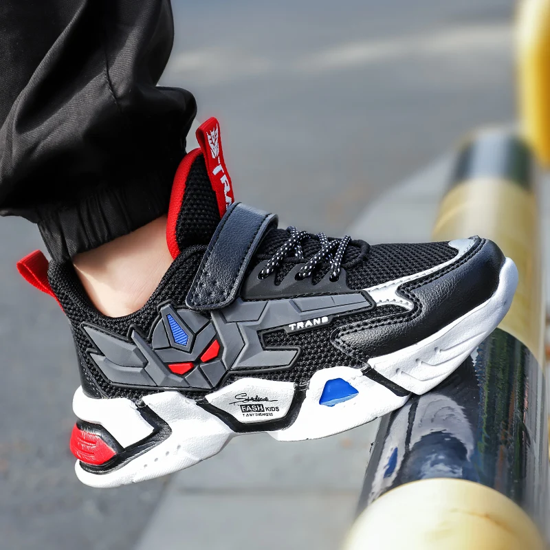 2023 Spring Kids Running Shoes Children's Fashion Running Tennis Casual Sneakers Breathable Boys Child Shoes Chaussure Enfant