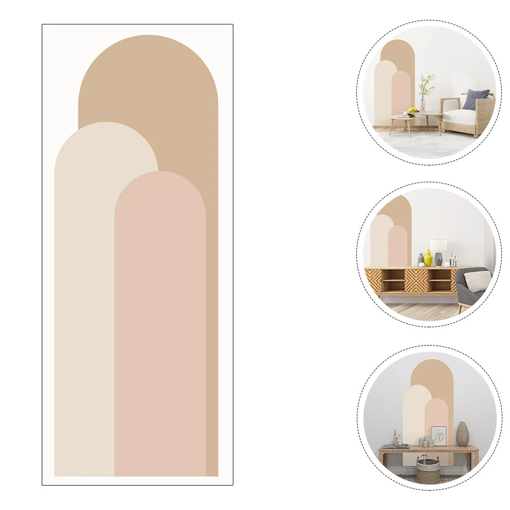 

Wall Tiles Decorative Wallpaper Sticker Geometric Adhesive Stickers Delicate Home Room Kitchen Cabinet Household Peel