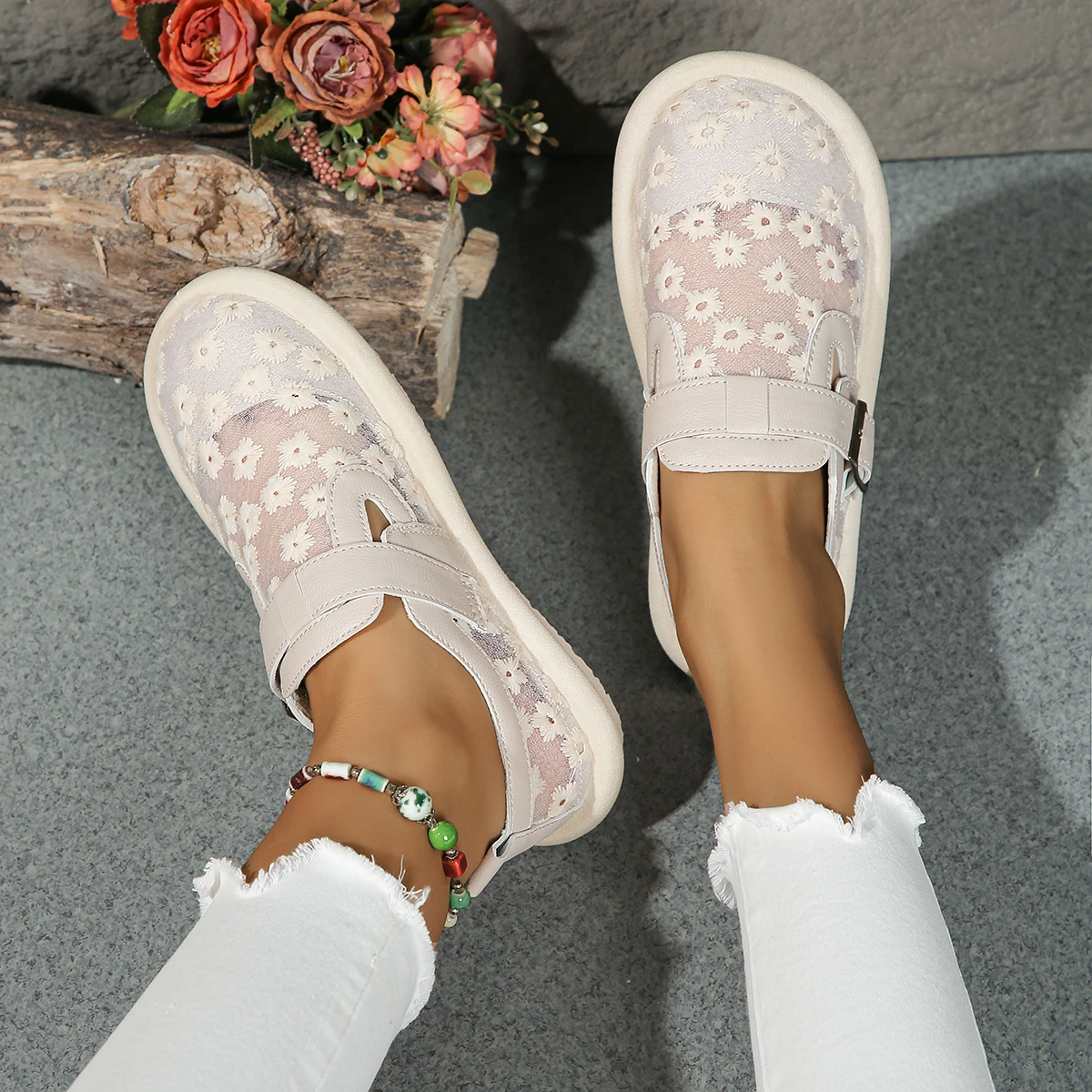 Женские кроссовки 2024 летняя модная повседневная женская обувь на плоской