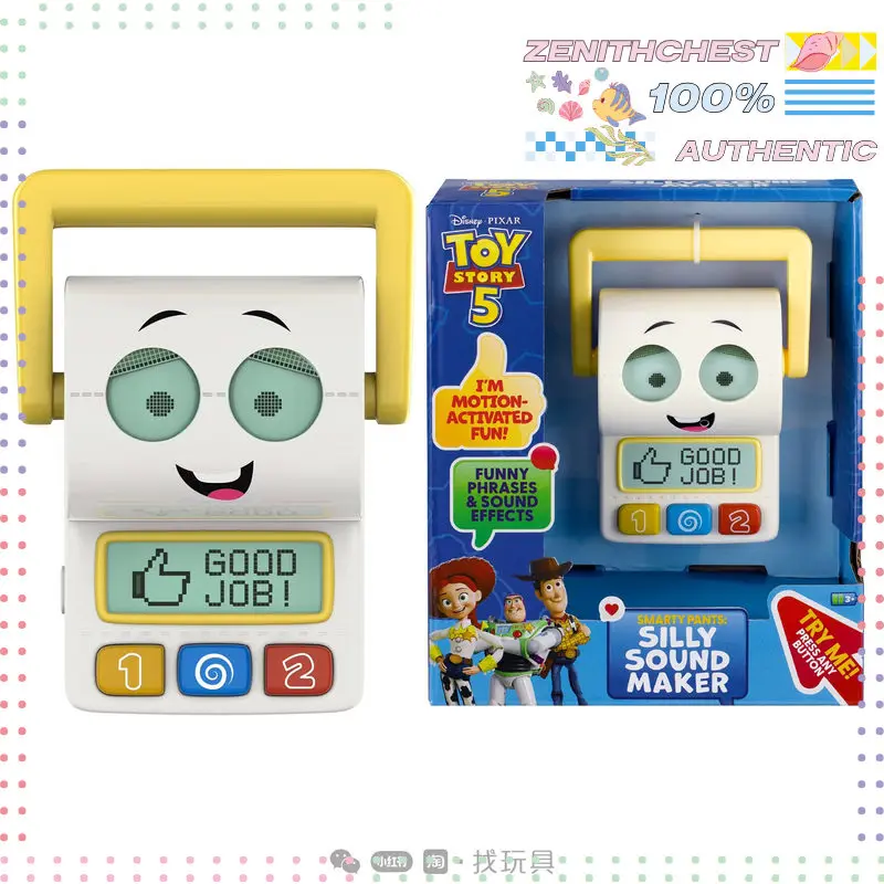 Фото Интерактивная коллекционная фигурка Disney Pixar Toy Story 5 Smarty Pants с голосовой функцией, цифровой камерой и микрофоном с изменением голоса №1