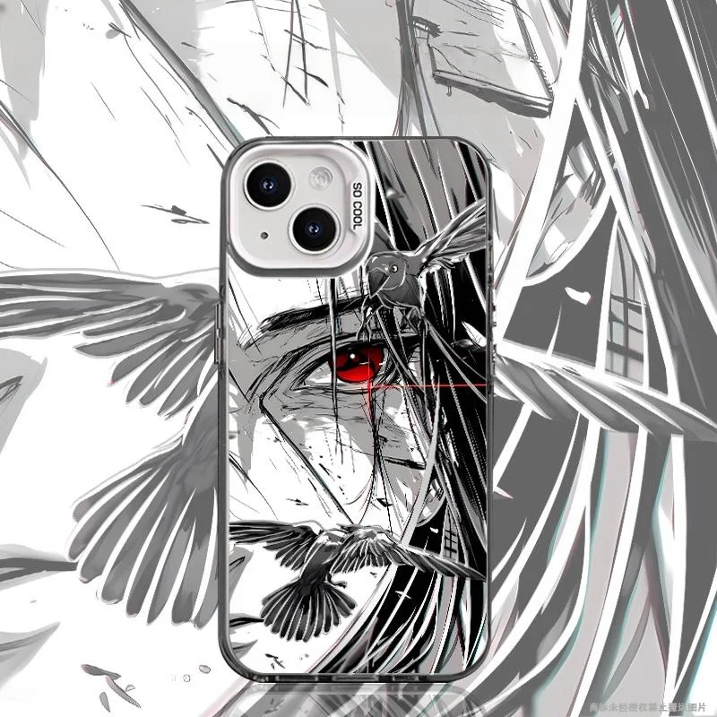 Фото Матовый чехол для телефона Naruto Uchiha Itachi для Huawei Honor X8d X5c X9d X6c X7d 400 200 90 X6b X7a X9a X5 X8a X9b Smart Lite 4G 5G №2