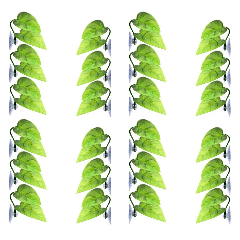 

24 Pieces Of Betta Hammock Toys, Aquarium Plastic Factory For Betta Habitat Accessories