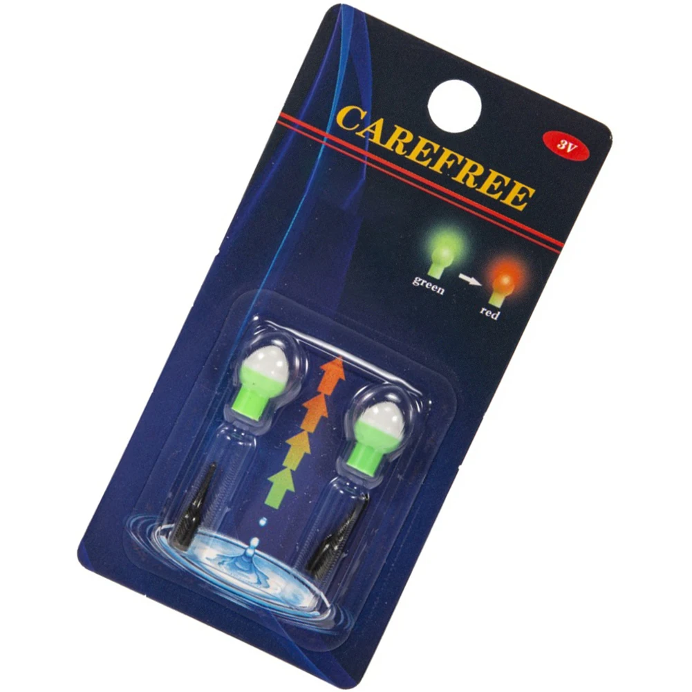 

2pc Electronic Light LED Night Fishing Float Bobbers Gravity Sensor Glow Lamp Built-in 3D Gravity Sensor Chip Fishing Tackle